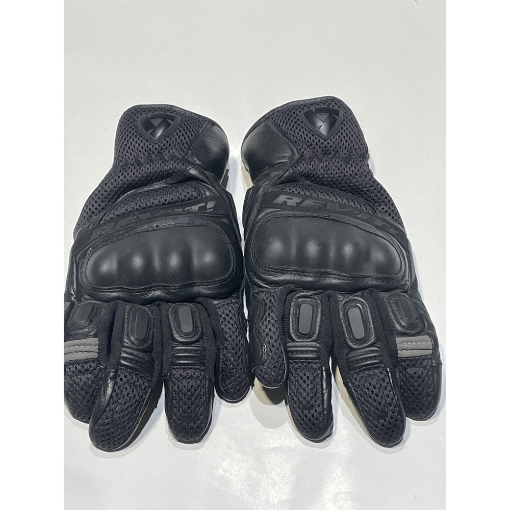 REV'IT! Dirt 3 Motorcycle Gloves – Black – Size M – Excellent Used Condition